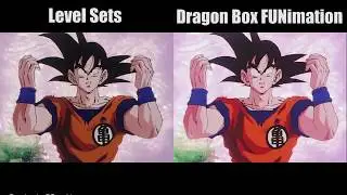 Dragon Ball Z Level Sets vs Dragon Box FUNimation comparison (Original Broadcast Audio) ep 21