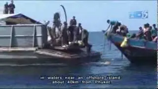 Thailand pushes back 200 Rohingya refugees boat people - 30Jan2013