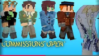 Original IanDies Minecraft Skin Commissions Ad (2004) (50fps)