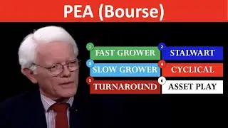 ✔️ LES 6 TYPES D'ACTIONS SELON PETER LYNCH