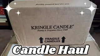 Kringle Candle Haul Unboxing & First Impressions *Not Sponsored* #kringlecandle #soycandle