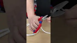 Unleash Precision with KNIPEX 95 05 20 SB Angled Electricians' Shears