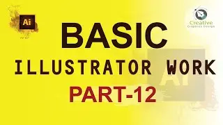 Creative Graphics Design | Adobe illustrator tutorials Freeform/Shape Tool- Part 12