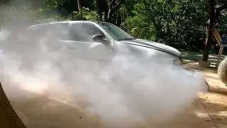 TESTEI O CARRO NOVO DO CANAL FAZENDO UM BORRACH&Atilde;O. Thiago velho