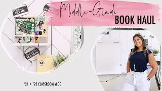 Building My Classroom Library | UPPER ELEMENTARY TEACHER VLOG