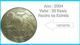 Numism&aacute;tica  : Moedas Variantes que Vale  R$ 1.600,00