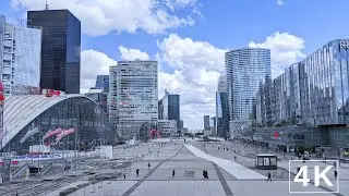 Binaural Sounds ' City Sounds ' Ambience - PARIS -  La D&eacute;fense, Business district