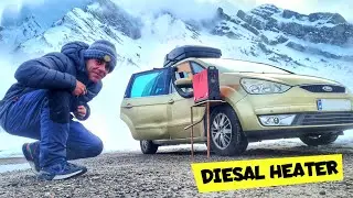 Trying to STAY WARM Car Camping in the Mountains