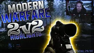 THE BEST DUO EVER!! (MODERN WARFARE 2V2 HIGHLIGHTS)