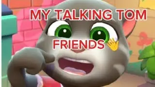MY TALKING TOM FRIENDS ON LIVE! 👫👫 #ASMR#VIRAL charlet indino