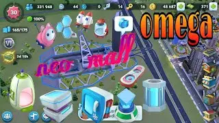 SimCity BuildIt | Tips & Tricks OMEGA Residential Zone | NeoBank and NeoMall | MythicMax