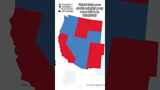 What i think your state's majority party votes will be in 2026/2027 //#colonialmapping#mapping#usa
