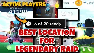 Best Location For Legendary Raids In Pok&eacute;mon Go 2023 | How To Get Active Players In Raid Battle