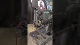 IHC Mogul 8hp Antique gas engine at Coolspring Power Museum Oct 2021