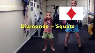 Deck of cards home workout