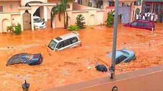 Hundreds of houses are flooded! Crazy Flood Destroys Mukalla, Yemen!