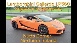 Lamborghini Gallardo LP560 - 4 Superlaggera Supercar experience, Nutts Corner, Northern Ireland.