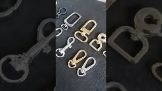 Metal Spring Snap Hooks  #carosung #buckle #beltbuckle #custom #baghardware  #clasp #clips #snap