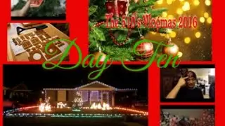 THE 510 VLOGMAS 2016 DAY 10 TREES, LIGHTS, AND GINGERBREAD