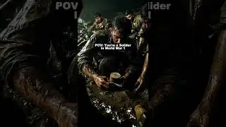 POV: You&rsquo;re a soldier in WW1 #ai #ww1 #shorts