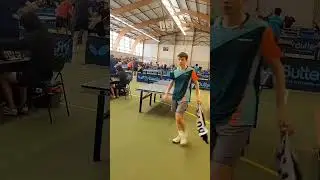 Vincent Perrot1600 👊 Paul Poulain1400tournoi st. divy 🏓👊🔥 #tabletennis #pingpong