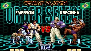 BR EMERSON vs KBECINHA Gran Batalla KOF 2002 Mestre do Brasil