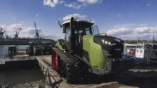 Flotă de 17 tractoare Fendt 943 MT in Insula Mare a Brailei