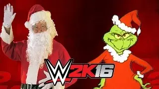 Santa vs. Grinch- WWE 2K16
