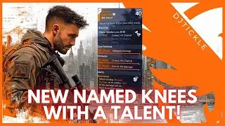 NEW NAMED GEAR! KNEES WITH A TALENT! #thedivision2