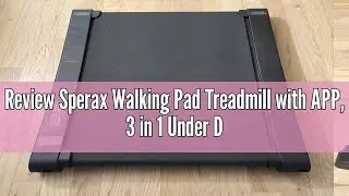 Review Sperax Walking Pad Treadmill with APP, 3 in 1 Under Desk Treadmill, 2.5HP Low Noise Walking V