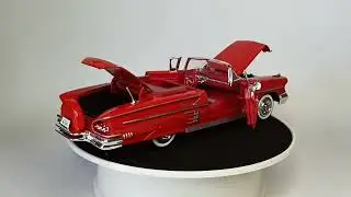 Chevrolet Impala Convertible 1958 Модель 1:24 Красный