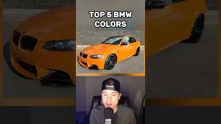 Top 5 BMW Colors of All Time!
