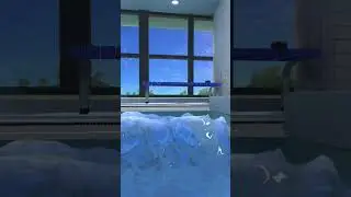 #splashingfun #virtualpool #divingisfun #virtualexperiences #virtualgamer #eatingsounds