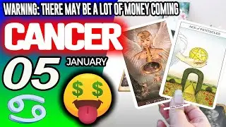 Cancer ♋😱WARNING: THERE MAY BE A LOT OF MONEY COMING🤑💲 horoscope for today JANUARY 05 2026 ♋ #cancer