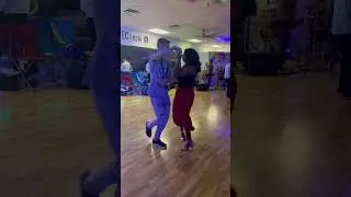 Dancing Salsa to Live Music