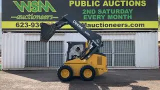 John Deere 320G Skid Steer For Virtual Auction April 13th, 2024