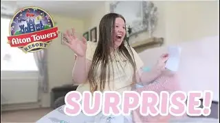 SURPRISING MY BEST FRIEND WITH A TRIP TO ALTON TOWERS || VLOG