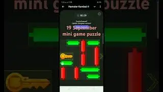 19 September mini game puzzle key solved #hamsterkombat #level #hamsters