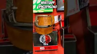 DHARAVI LEATHER MARKET BELT SHOP MUMBAI ORIGINAL LEATHER BELT AND BAG 2024 INDIA