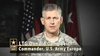 U.S. Army Europe Commanding General Addresses Senior Leaders on SHARP