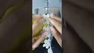 best sewing tips and trick for lace design stitching #feed #shortsfeed  #shorts