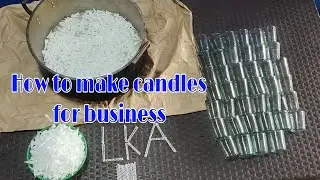 How to make candle for business | Candles for cemetery