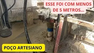 PEGUEI UM LENÇOL FREÁTICO RASO…