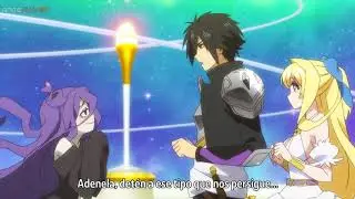 Adenela protege a Seiya [Shinchou Yuusha: Kono Yuusha ga Ore Tueee Kuse ni Shinchou Sugiru]