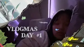 Surviving A Long Flight✈️😴 | VLOGMAS DAY #1🎄