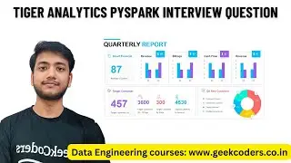 Вопросы для собеседования Tiger Analytics PySpark | Курс по инжинирингу данных |