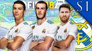 MESSI, OZIL SIGN! FIFA 18: REAL MADRID CAREER MODE S1 #7