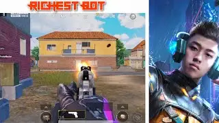 BOT WITH RICH BRIAN AERIAL AIR SET 😱 | RICHEST BOT IN BGMI | BGMI GAMEPLAY 🔥