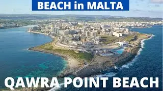 Beach in Malta | Qawra Point Beach