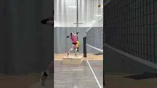 Training Session with COACH Katherine 🌟 #volleyball #shorts #volleyballtips
